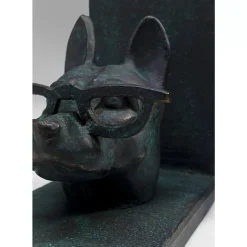 KARE Design Deko & Geschenkartikel-Buchstutze Smart Doggo (2/Set)