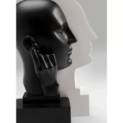 KARE Design Deko & Geschenkartikel-Buchstutze Volto Ear (2/Set)