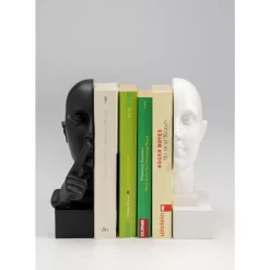 KARE Design Deko & Geschenkartikel-Buchstutze Volto Nose (2/Set)