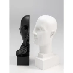 KARE Design Deko & Geschenkartikel-Buchstutze Volto Nose (2/Set)