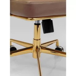 KARE Design Stühle-Burodrehstuhl Dottore Braun