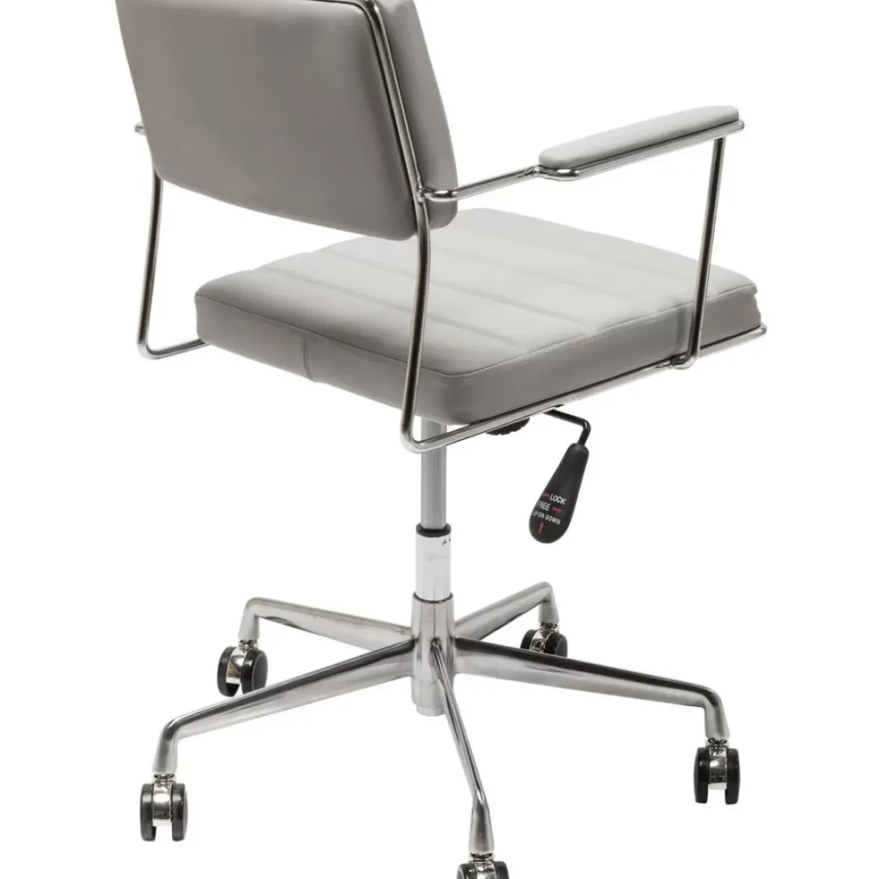KARE Design Stühle-Burodrehstuhl Dottore Grey