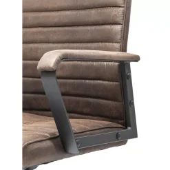 KARE Design Stühle-Burodrehstuhl Labora Braun