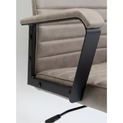 KARE Design Stühle-Burodrehstuhl Labora High Pebble