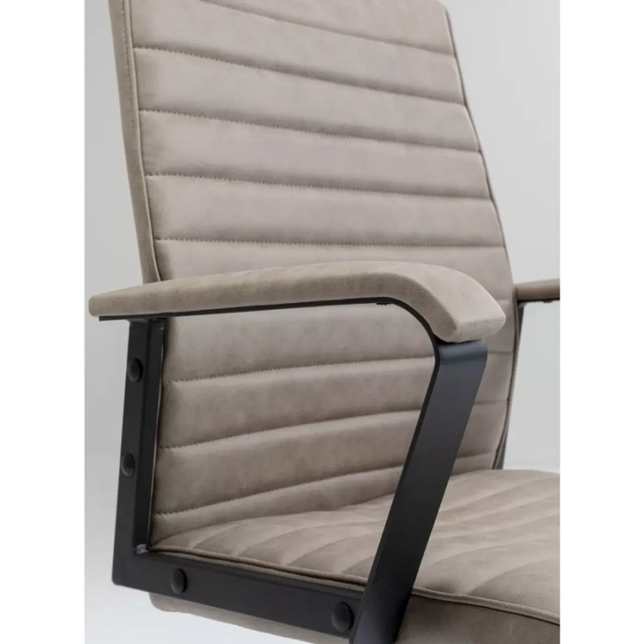 KARE Design Stühle-Burodrehstuhl Labora Pebble