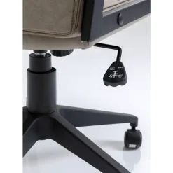 KARE Design Stühle-Burodrehstuhl Labora Pebble