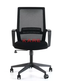 KARE Design Stühle-Burodrehstuhl Max Schwarz