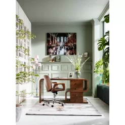 KARE Design Stühle-Burodrehstuhl Patron Walnut