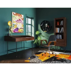 KARE Design Stühle-Burodrehstuhl Patron Walnut