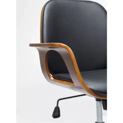 KARE Design Stühle-Burodrehstuhl Patron Walnut