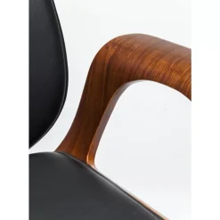 KARE Design Stühle-Burodrehstuhl Patron Walnut