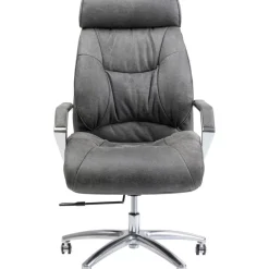 KARE Design Stühle-Burostuhl Bureau Grau