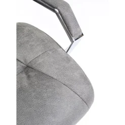 KARE Design Stühle-Burostuhl Bureau Grau