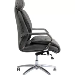 KARE Design Stühle-Burostuhl Bureau Grau