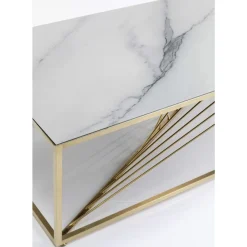 KARE Design Tische-Couchtisch Art Marble Glass 140X70Cm