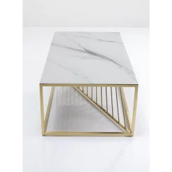 KARE Design Tische-Couchtisch Art Marble Glass 140X70Cm