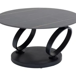 KARE Design Tische-Couchtisch Beverly Schwarz 133X80Cm