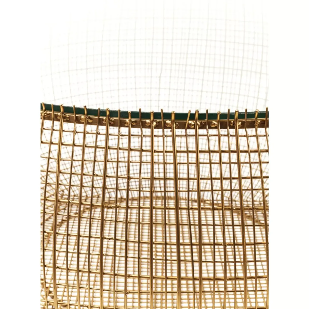 KARE Design Tische-Couchtisch Cesta Gold