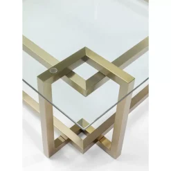 KARE Design Tische-Couchtisch Clara Gold 120X120