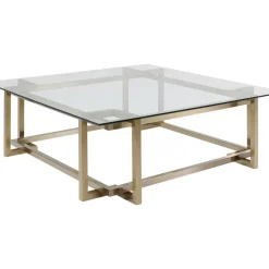 KARE Design Tische-Couchtisch Clara Gold 120X120