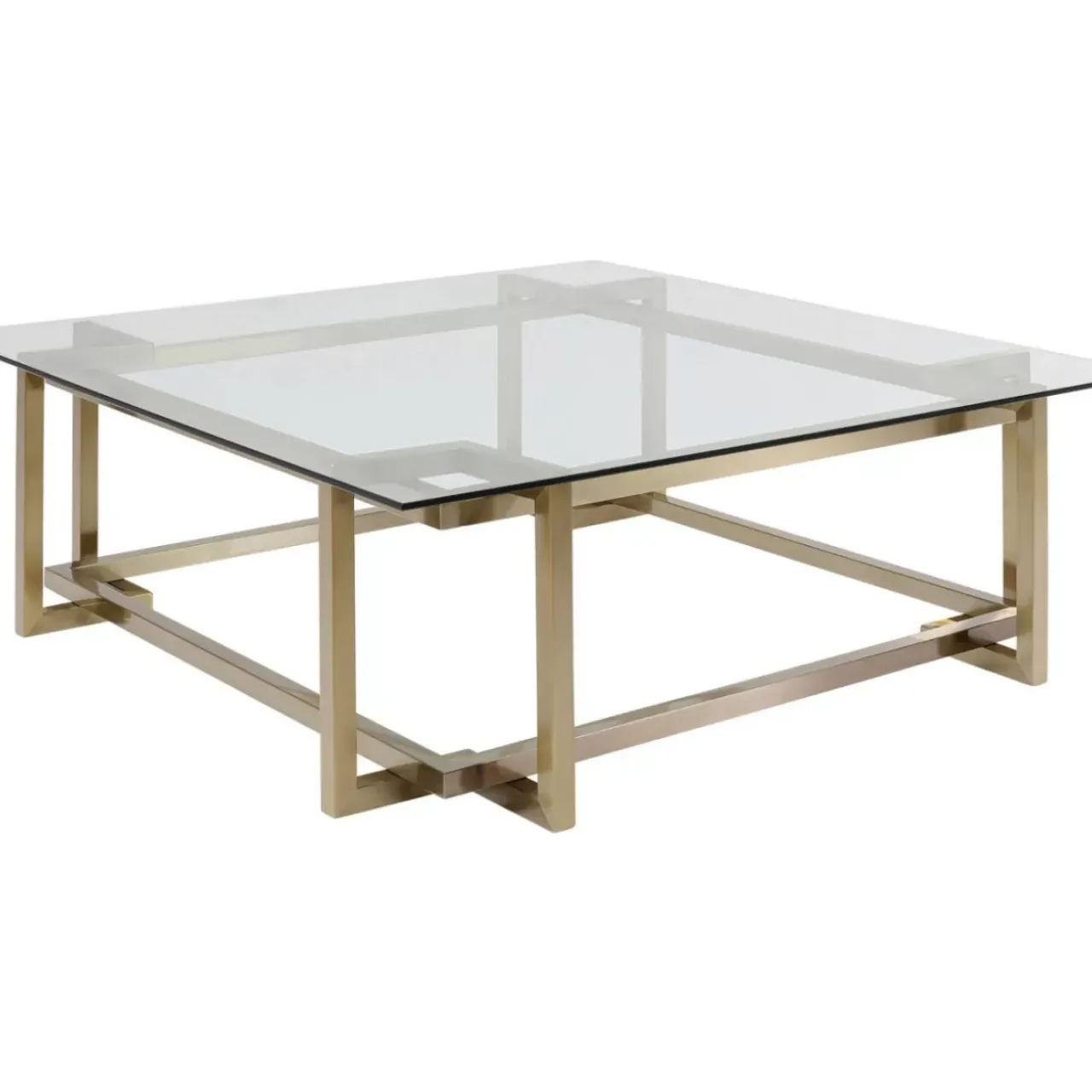 KARE Design Tische-Couchtisch Clara Gold 120X120