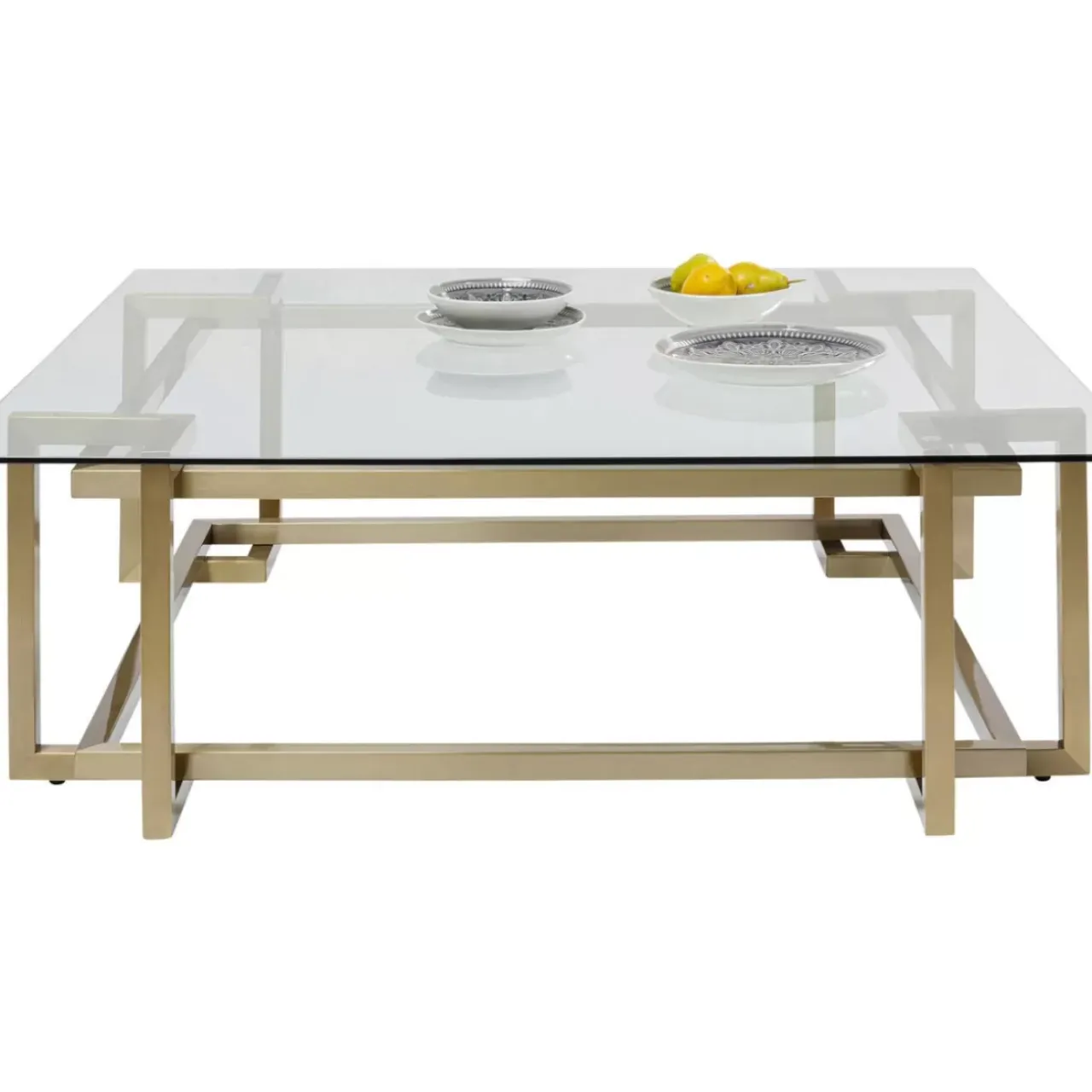 KARE Design Tische-Couchtisch Clara Gold 120X120