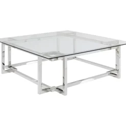 KARE Design Tische-Couchtisch Clara Silber 120X120Cm