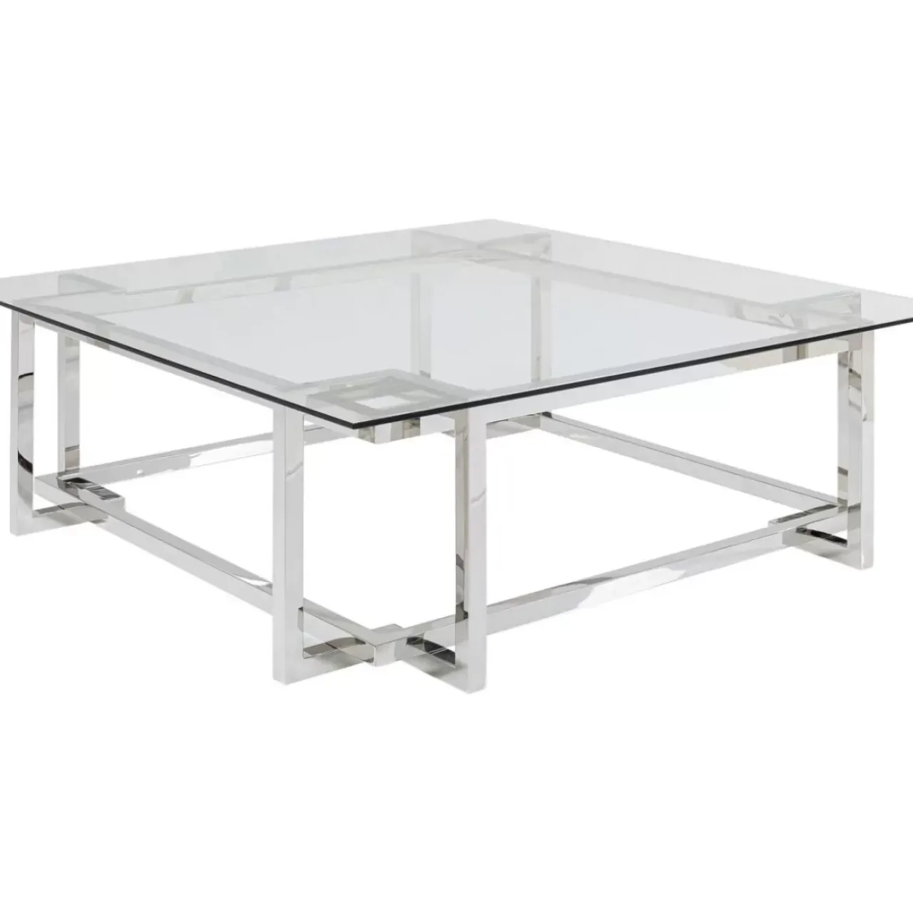 KARE Design Tische-Couchtisch Clara Silber 120X120Cm