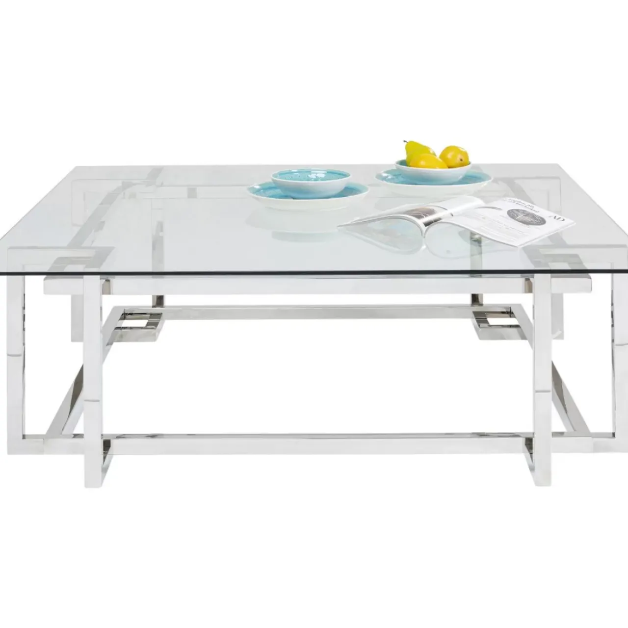 KARE Design Tische-Couchtisch Clara Silber 120X120Cm