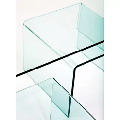 KARE Design Tische-Couchtisch Clear Club (3/Set)