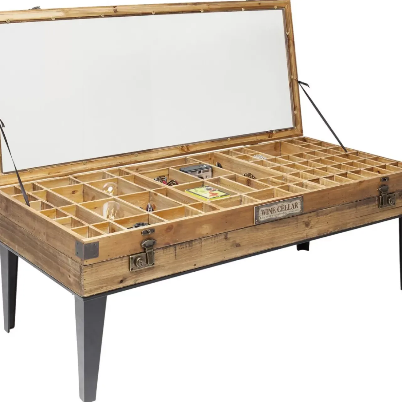 KARE Design Tische-Couchtisch Collector Nature 122X55Cm