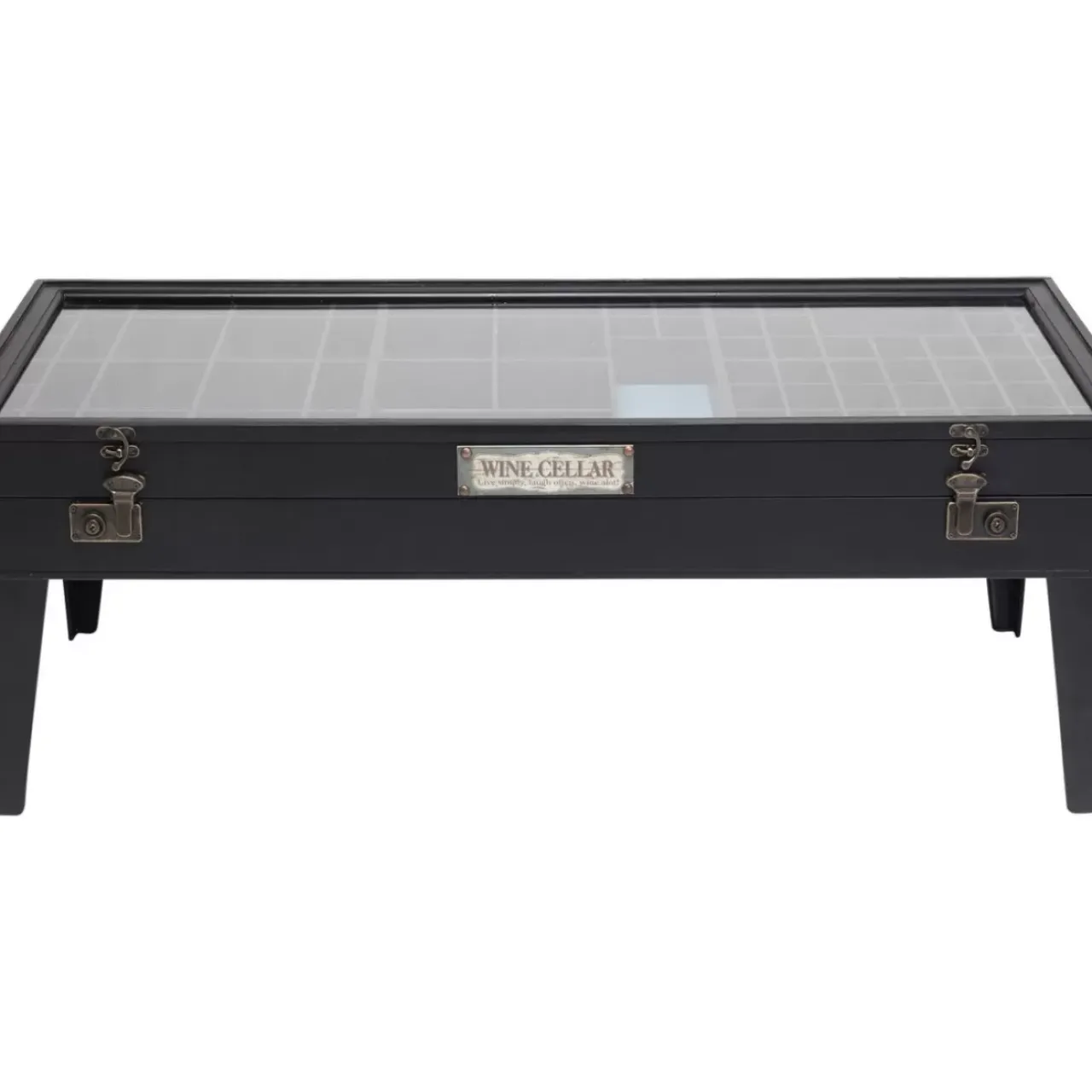 KARE Design Tische-Couchtisch Collector Schwarz 122X55Cm