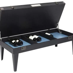 KARE Design Tische-Couchtisch Collector Schwarz 122X55Cm