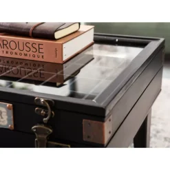 KARE Design Tische-Couchtisch Collector Schwarz 122X55Cm