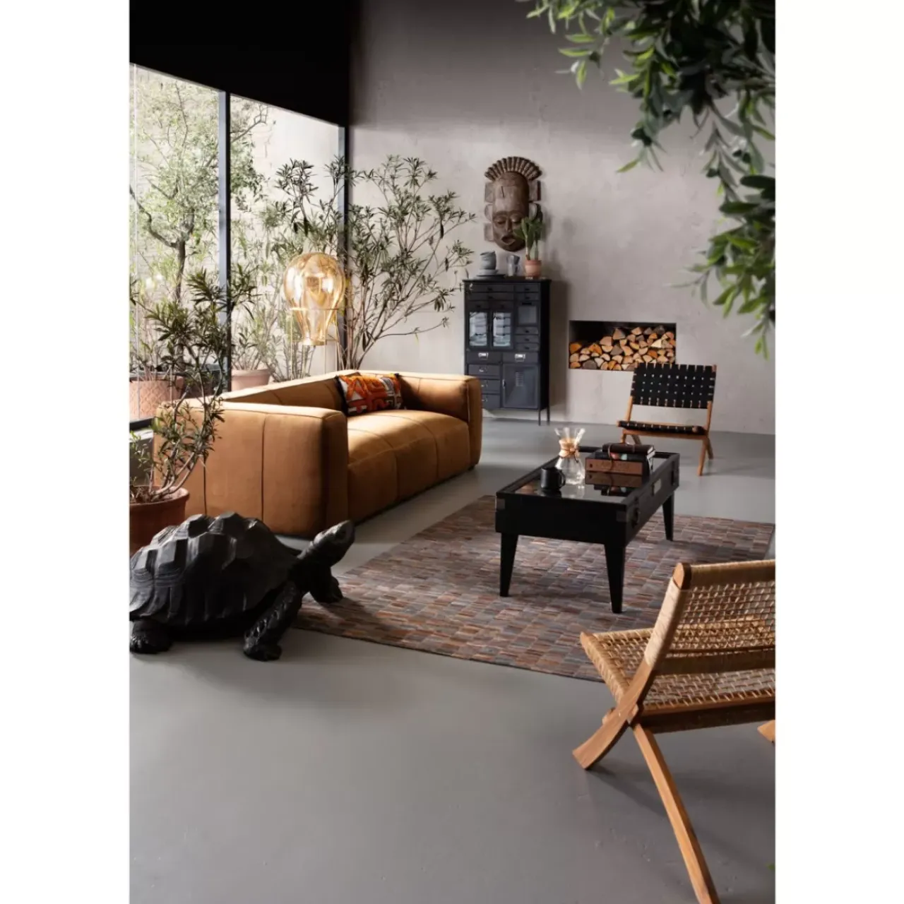 KARE Design Tische-Couchtisch Collector Schwarz 122X55Cm