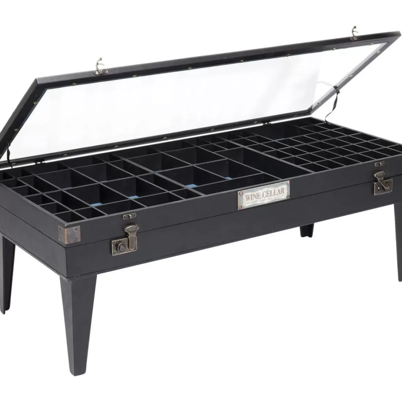 KARE Design Tische-Couchtisch Collector Schwarz 122X55Cm