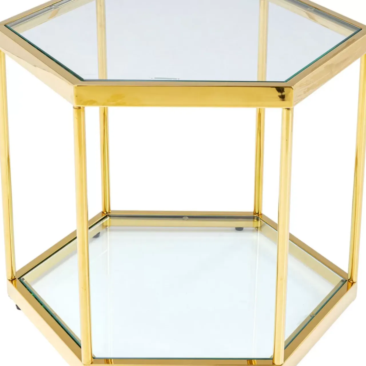 KARE Design Tische-Couchtisch Comb Gold 45