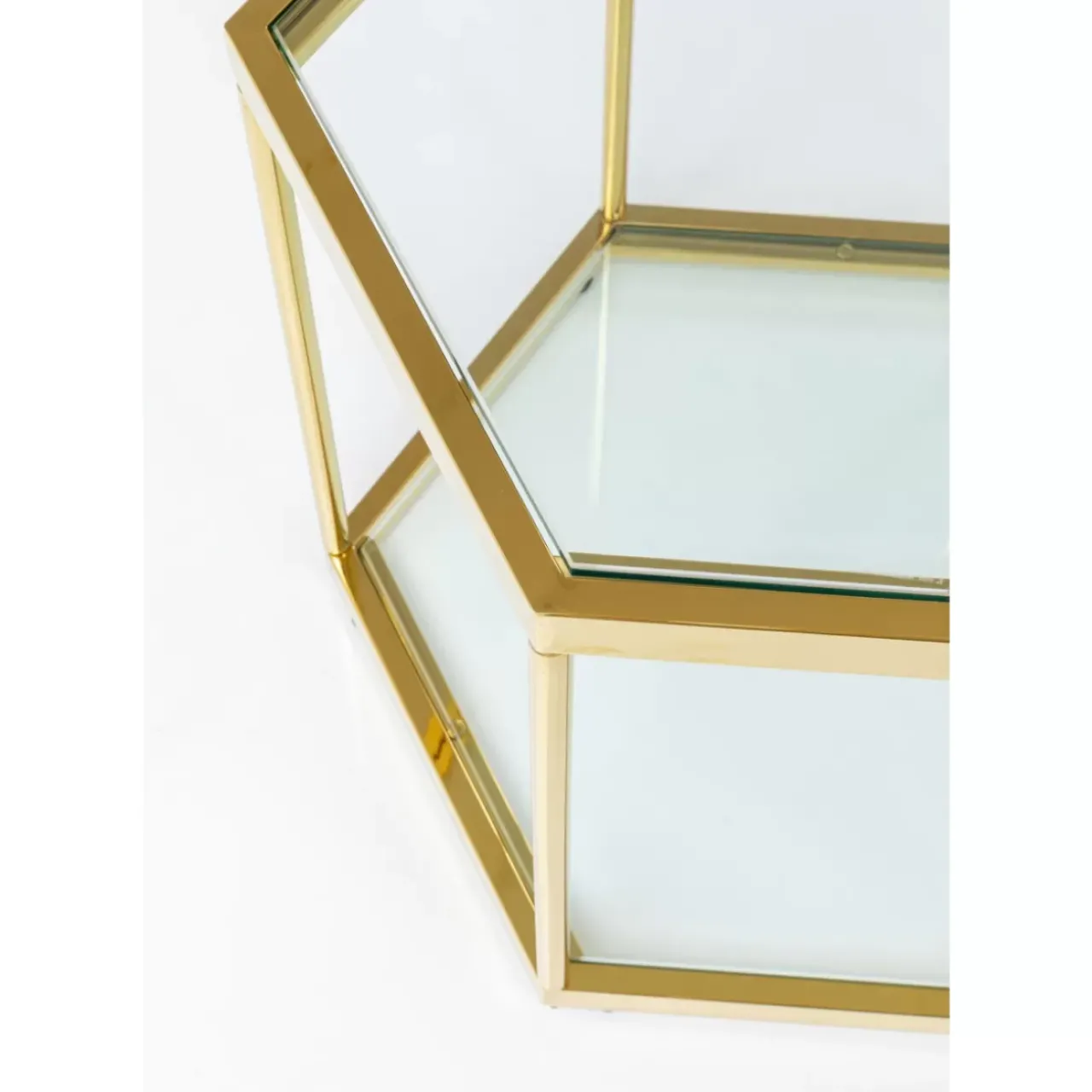 KARE Design Tische-Couchtisch Comb Gold 45