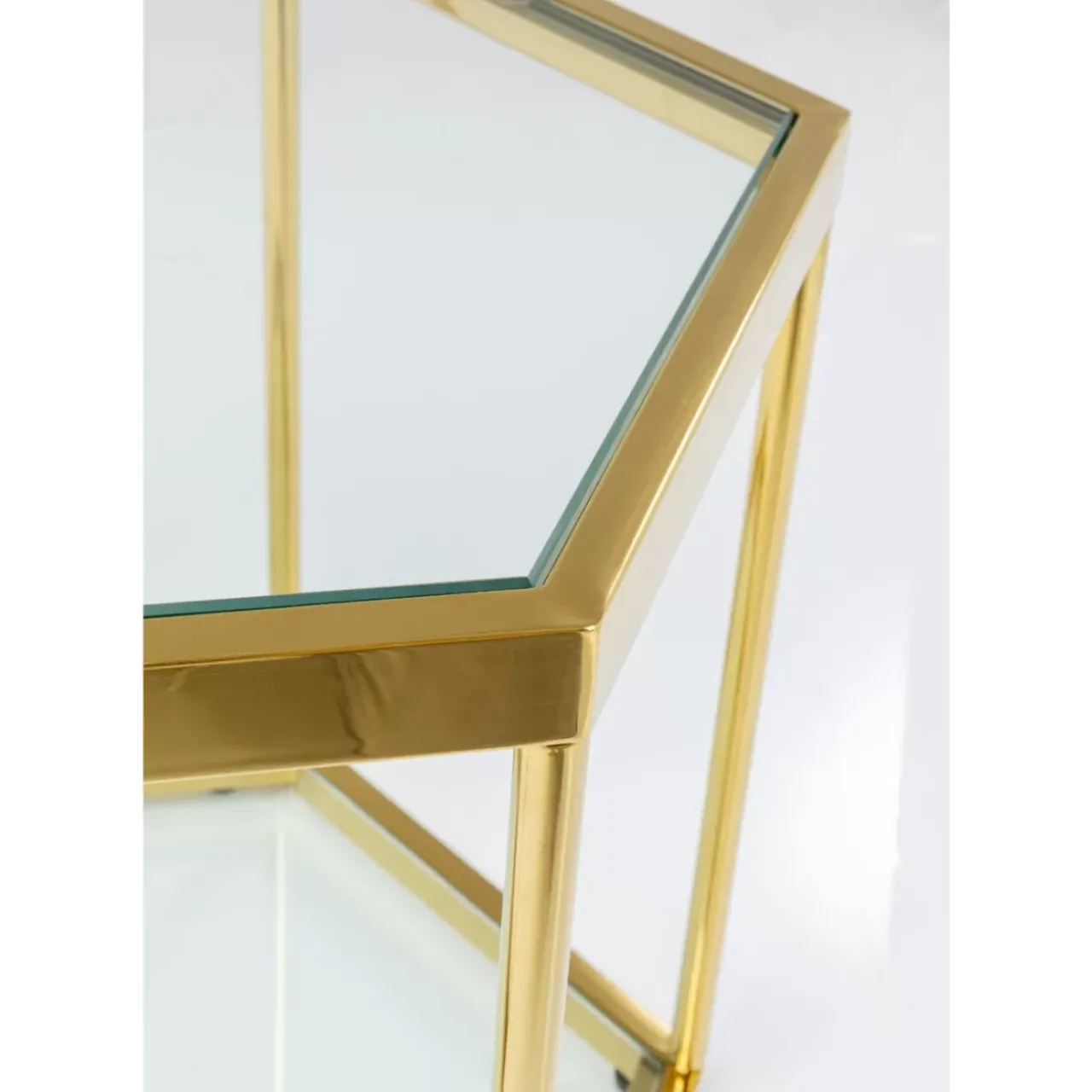 KARE Design Tische-Couchtisch Comb Gold 45