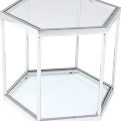 KARE Design Tische-Couchtisch Comb Silber 45