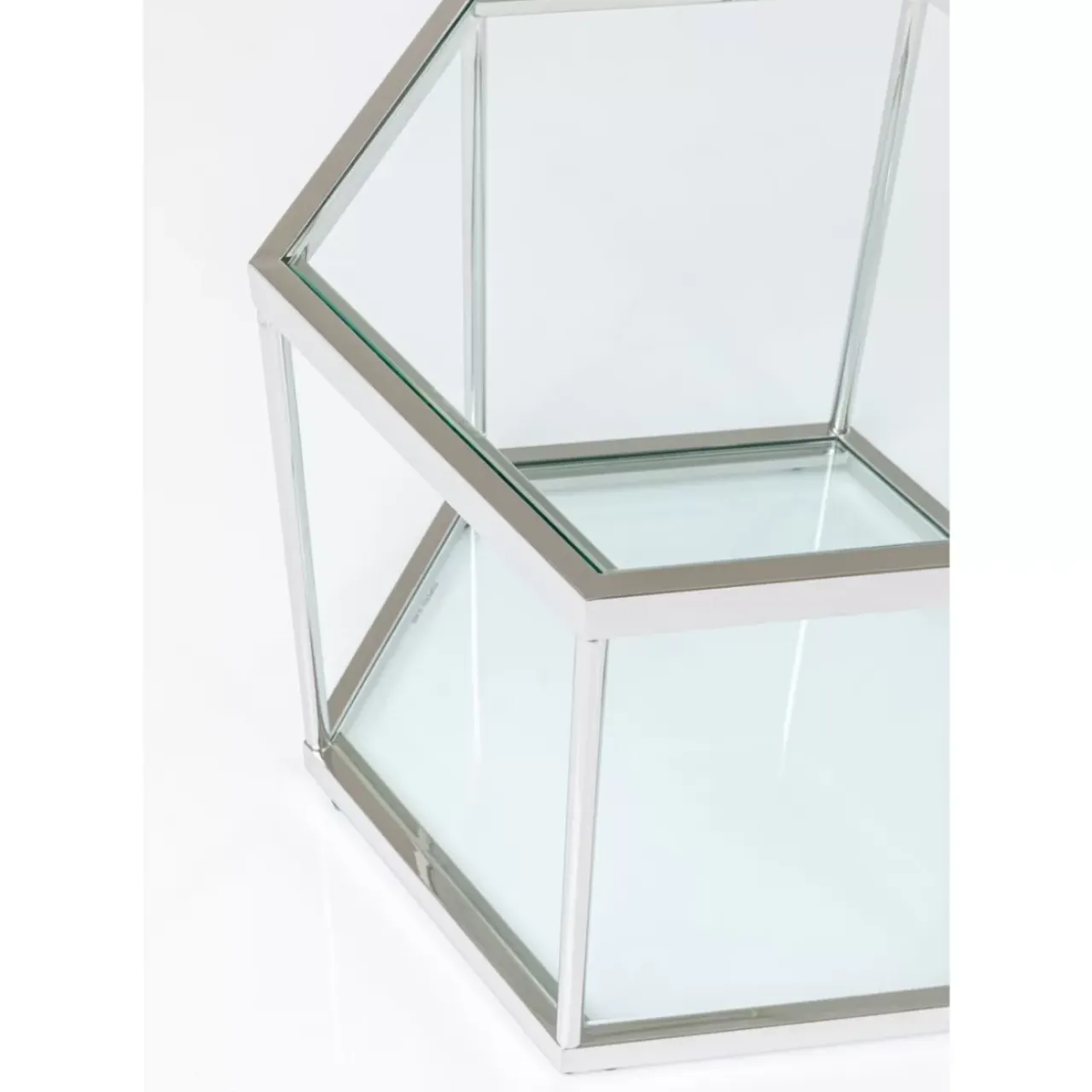 KARE Design Tische-Couchtisch Comb Silber 45