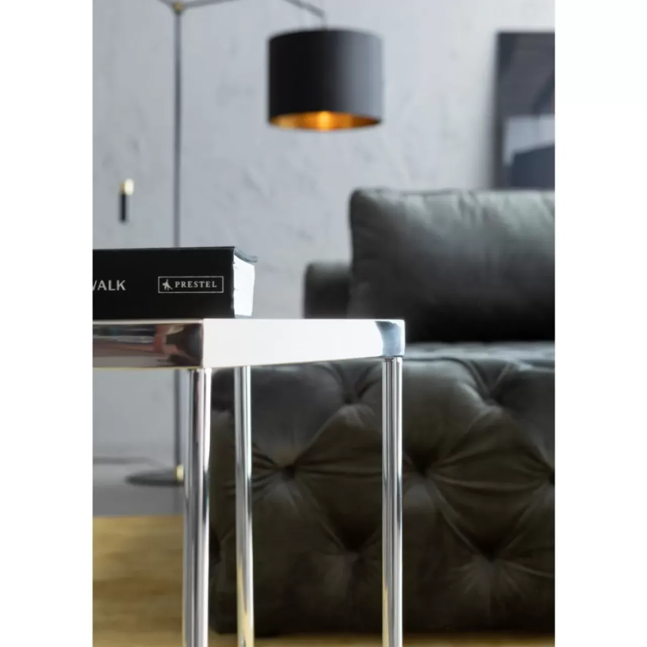 KARE Design Tische-Couchtisch Comb Silber 45