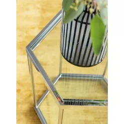 KARE Design Tische-Couchtisch Comb Silber 45