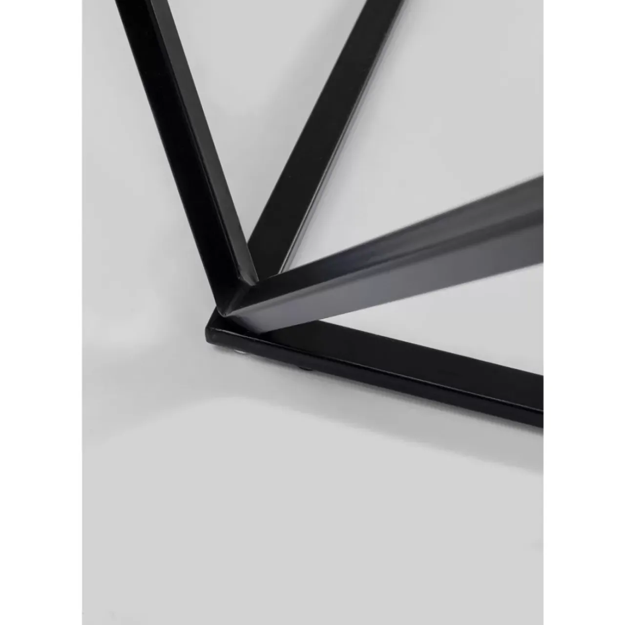 KARE Design Tische-Couchtisch Cristallo Schwarz 80X80Cm