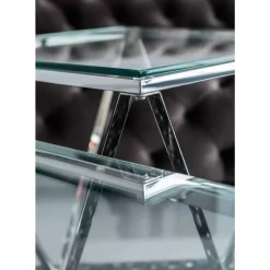 KARE Design Tische-Couchtisch Cristallo 80X80