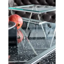 KARE Design Tische-Couchtisch Cristallo 80X80