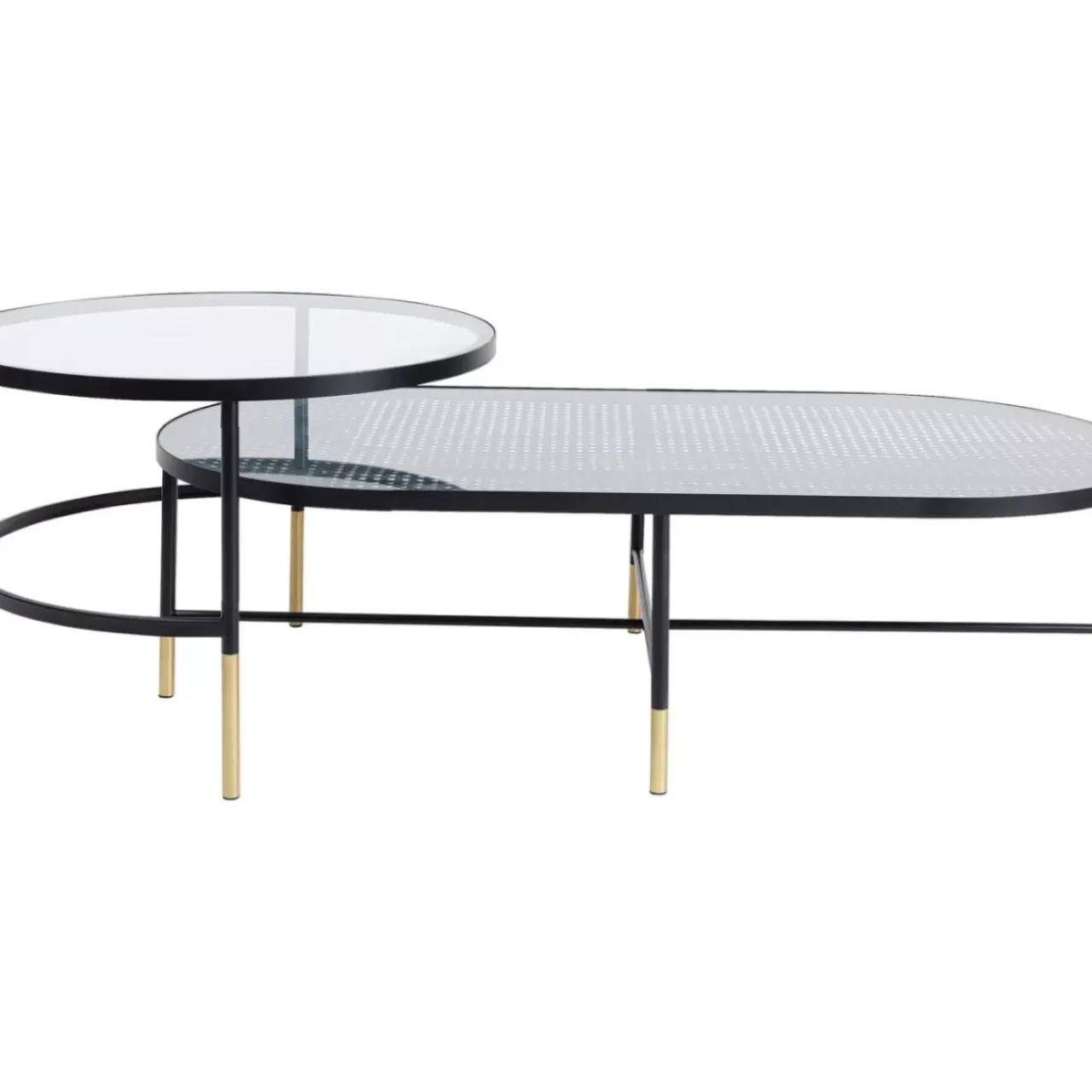 KARE Design Tische-Couchtisch Fence (2/Set)