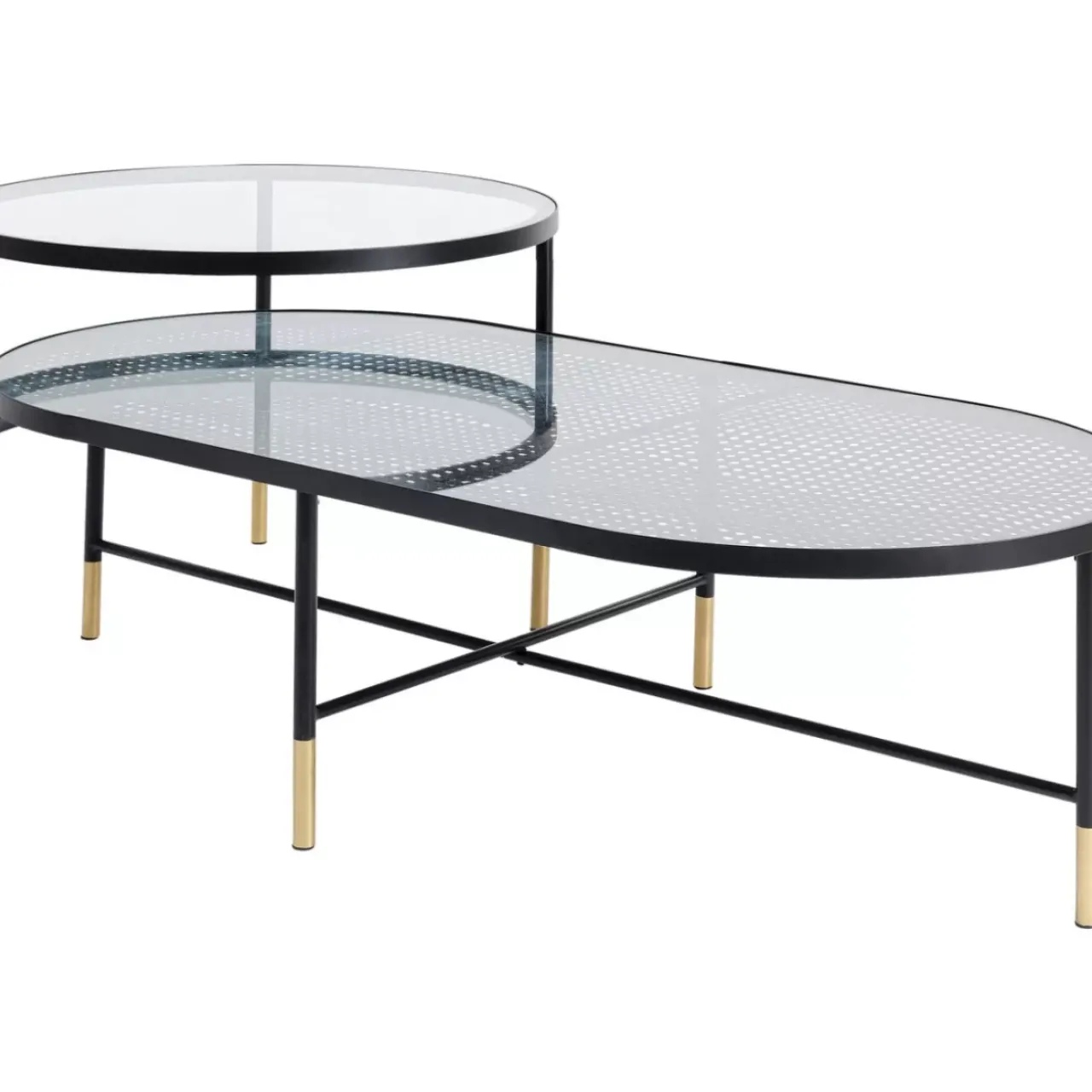 KARE Design Tische-Couchtisch Fence (2/Set)