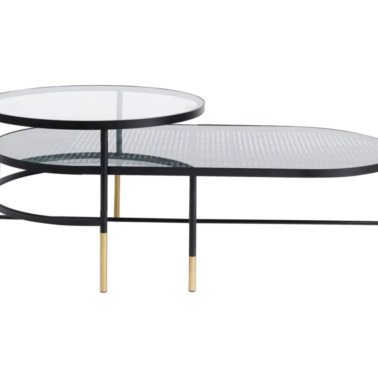 KARE Design Tische-Couchtisch Fence (2/Set)