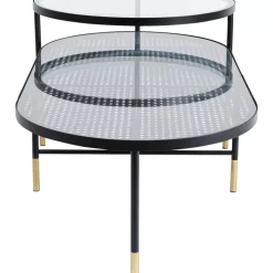 KARE Design Tische-Couchtisch Fence (2/Set)